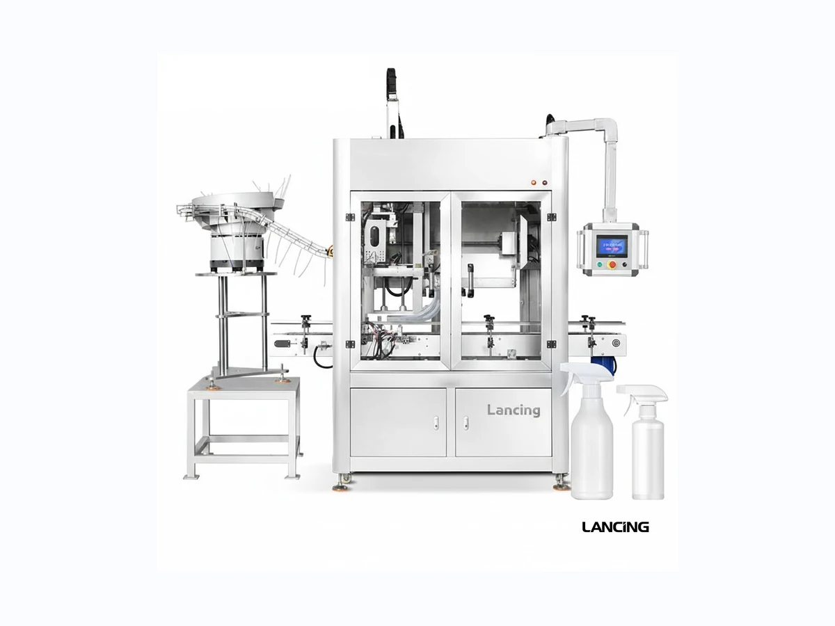 Automatic Trigger Sprayer Capper for Cleaning and Care Bottles